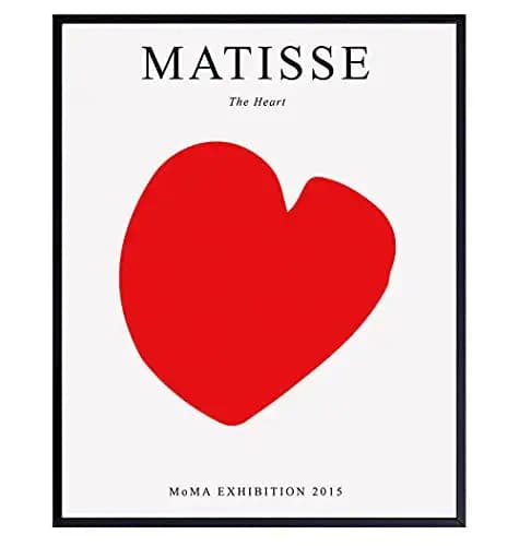 This Matisse Wall Art Poster Decor is the perfect addition to any dorm room