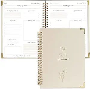 Get Your Life Together with the Simplified Daily To Do List Notebook - The Perfect Planner for Boss Babes